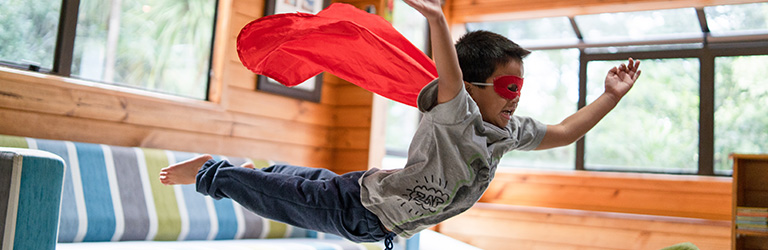 Childsafety - superhero accident - all 14 formats