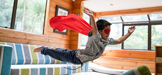 Childsafety - superhero accident - all 14 formats