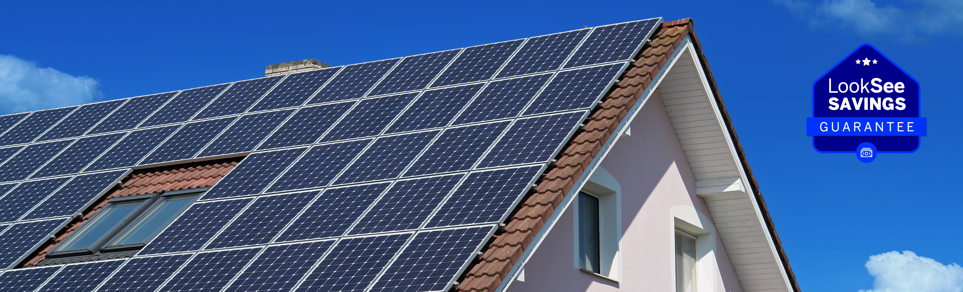 Home solar image full page banner